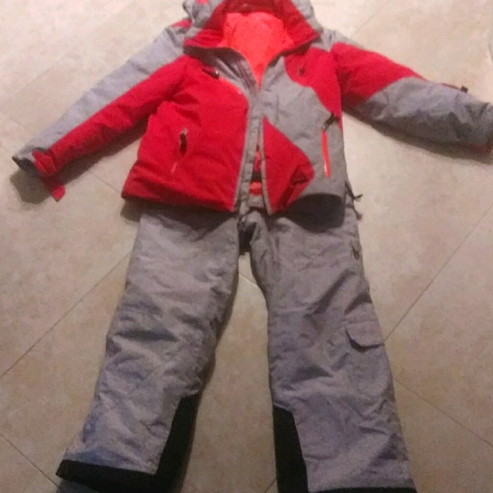 Winter skiing costume for boy 8